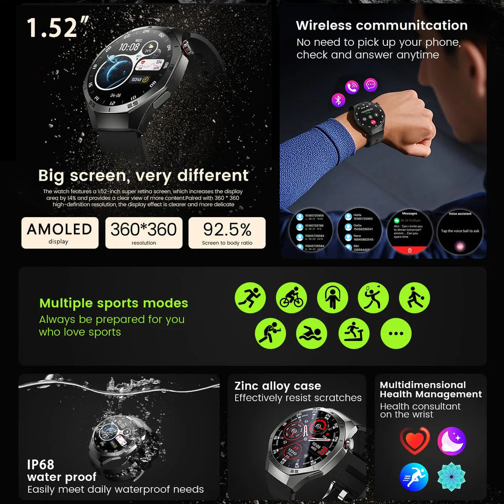 Montre Connectée "Pro Series" Brun